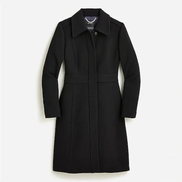 J Crew lady day topcoat in Italian double-cloth wool Thinsulate Coat - Picture 1 of 6
